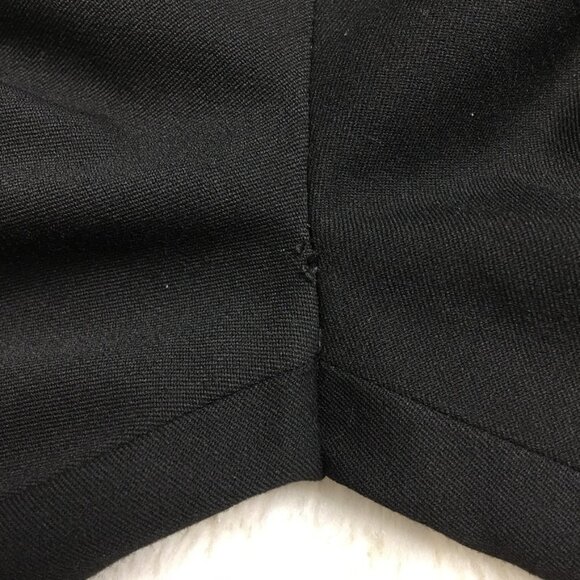 Alysi Women's Black Straight Slacks Trousers Pants Size 8 - Picture 14 of 14
